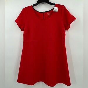 NEW Motherhood MATERNITY Top Red Women’s Medium M Short Sleeve Style 96553-66